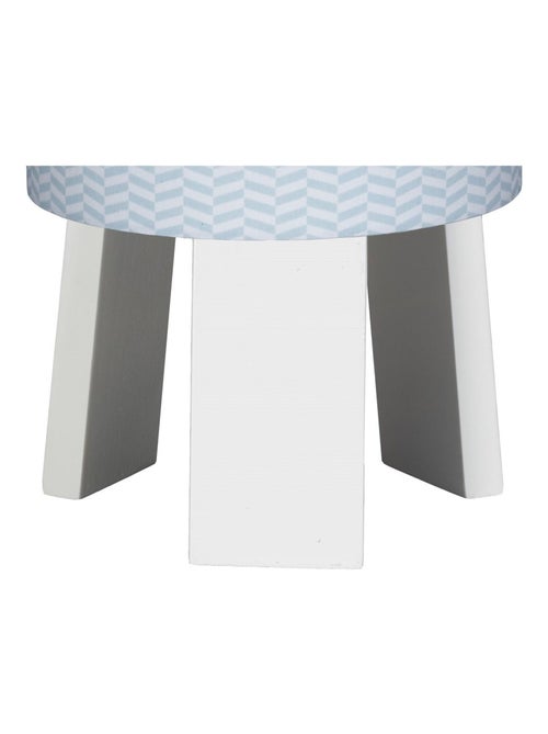 Lampe de chevet avec pied en coton Bleu - SAUTHON - Kiabi
