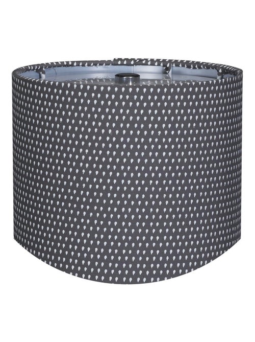 Lampe de chevet avec pied en coton gris - SAUTHON - Kiabi