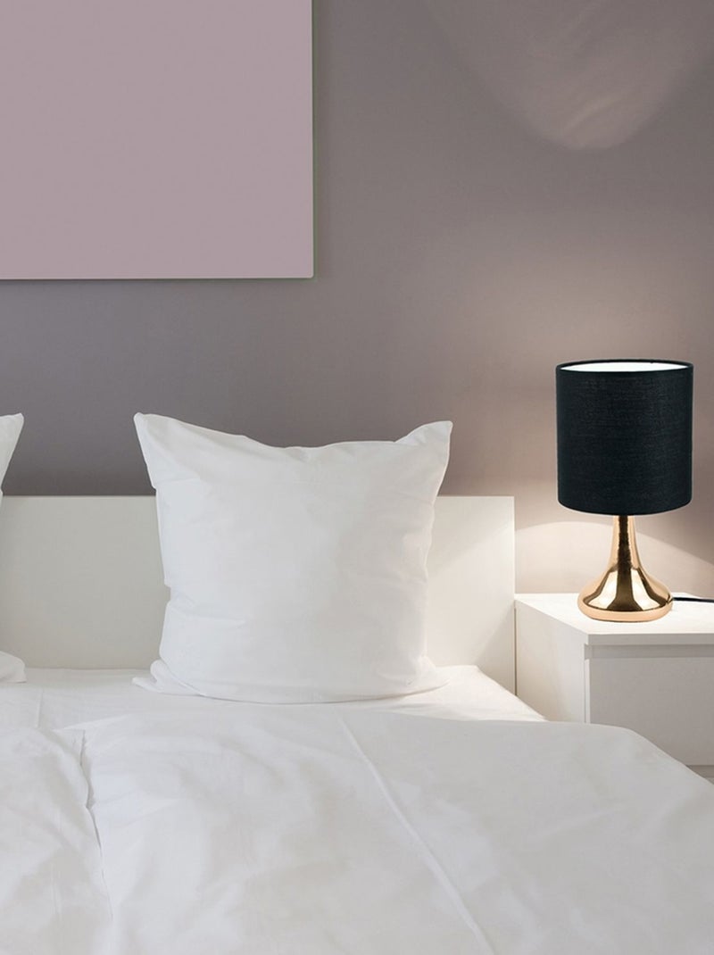 Lampe de chevet design TOUCH Noir - Kiabi