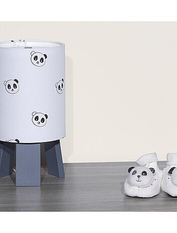 Lampe de chevet en coton blanc - SAUTHON