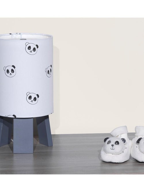 Lampe de chevet en coton blanc - SAUTHON - Kiabi