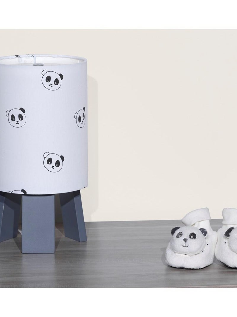 Lampe de chevet en coton blanc - SAUTHON Blanc - Kiabi