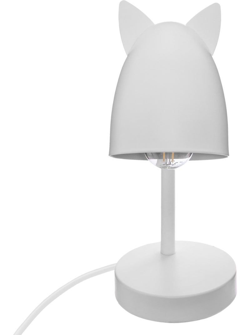 Lampe de chevet enfant en métal hauteur réglable JERRY Blanc - Kiabi