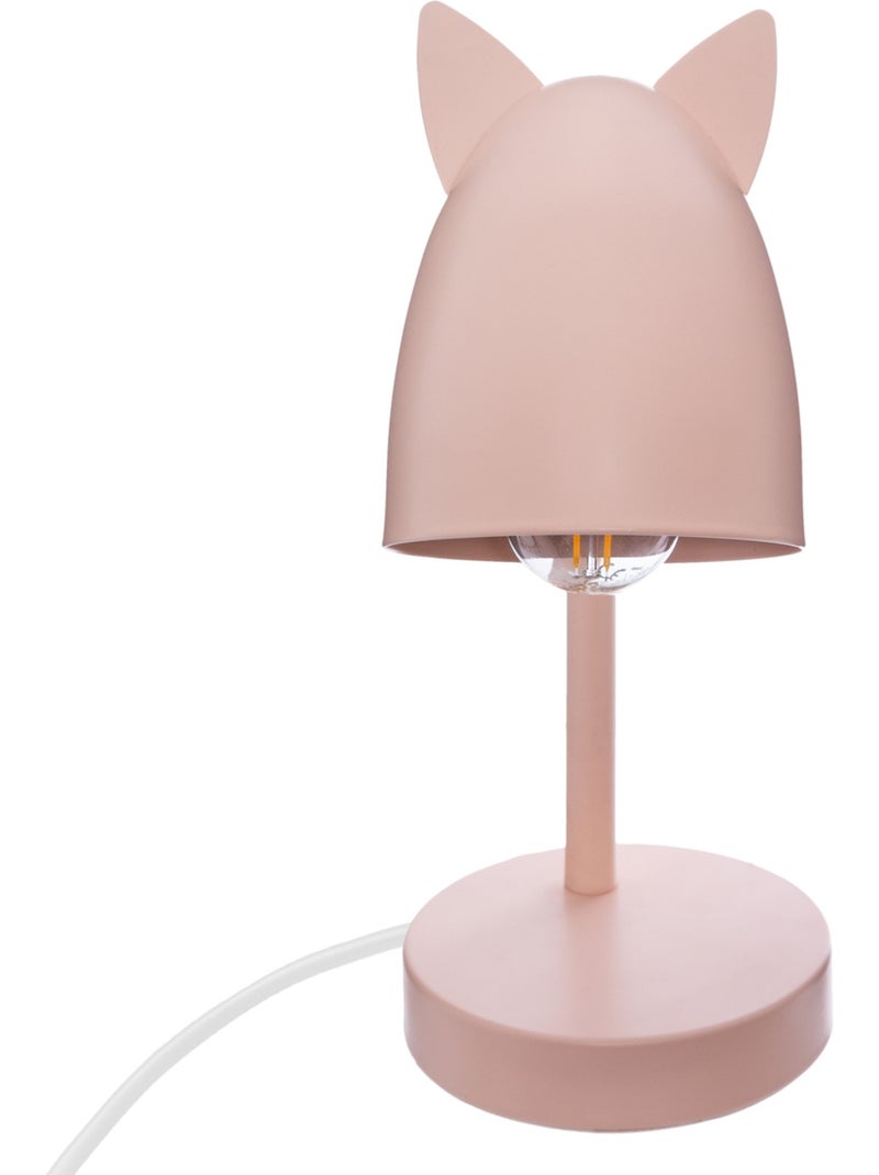 Lampe de chevet enfant en métal hauteur réglable JERRY Rose - Kiabi