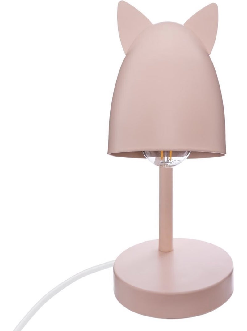 Lampe de chevet enfant en métal hauteur réglable JERRY Rose - Kiabi