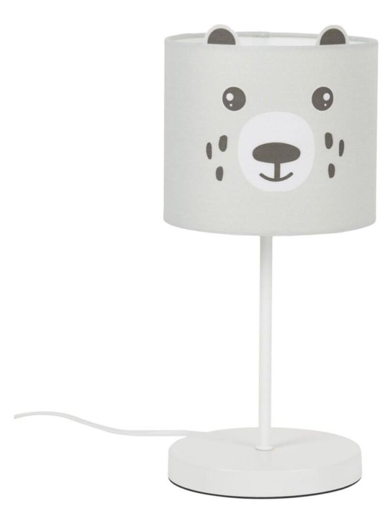 Lampe de chevet enfant ours - Gris - Kiabi - 27.90€