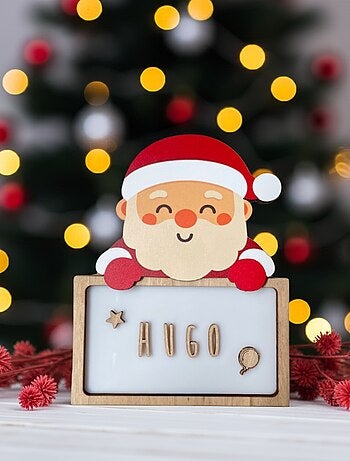 Lampe de Noël personnalisable