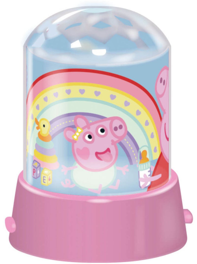 Lampe de projection Peppa Pig Rose - Kiabi