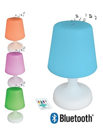 Lampe de table Bluetooth multicouleurs Waterproof