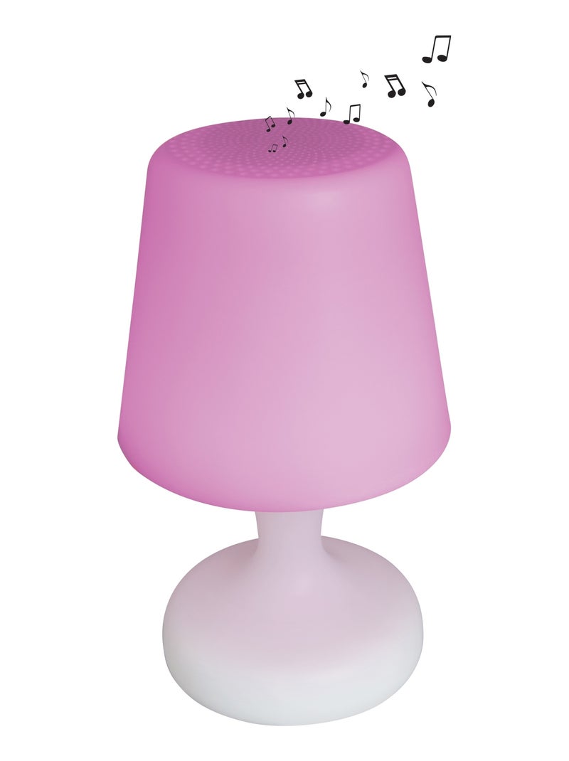 Lampe de table Bluetooth multicouleurs Waterproof Blanc - Kiabi