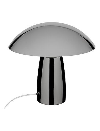 Lampe de table design champignon métal