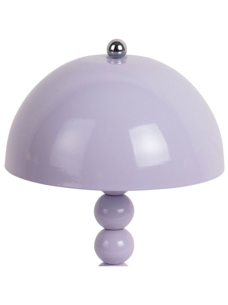 Lampe de table en métal BULLA Violet - Kiabi