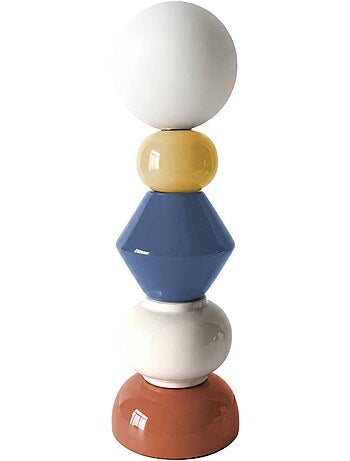 Lampe de table intérieur céramique et verre ø13cm omi