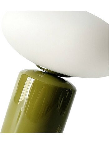 Lampe de table intérieur céramique et verre ø25,5cm lyra