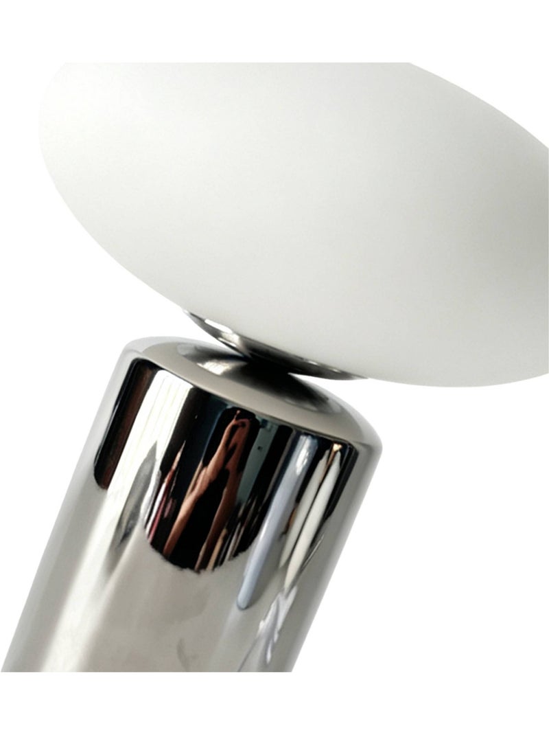Lampe de table intérieur céramique et verre ø25,5cm lyra Or rose - Kiabi