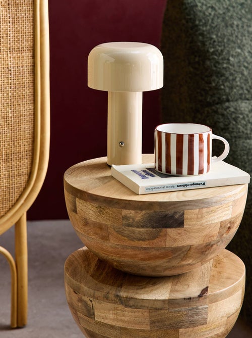 Lampe de table intérieur LED métal Ø13cm Victor - Kiabi