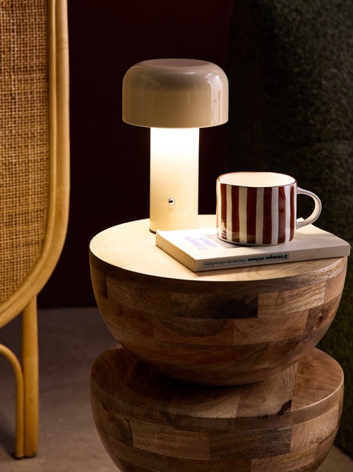 Lampe de table intérieur LED métal Ø13cm Victor - Kiabi