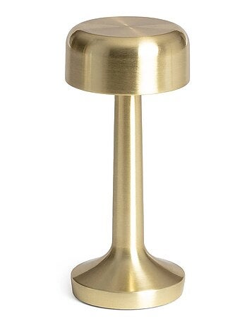 Lampe de table intérieur LED métal doré Ø9cm David