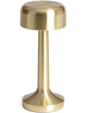 Lampe de table intérieur led métal doré ø9cm david