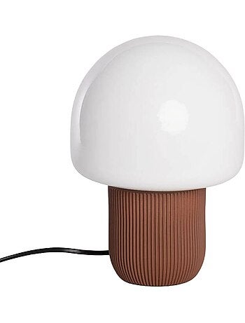 Lampe de table intérieur résine et PVC Ø18cm Sano