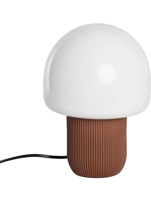 Lampe de table intérieur résine et PVC Ø18cm Sano - Kiabi
