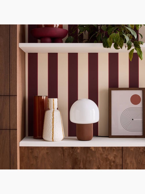 Lampe de table intérieur résine et PVC Ø18cm Sano - Kiabi