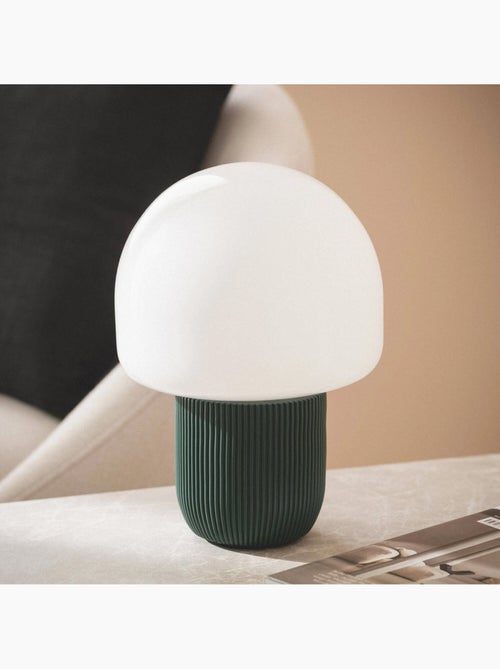 Lampe de table intérieur résine et PVC Ø18cm Sano - Kiabi