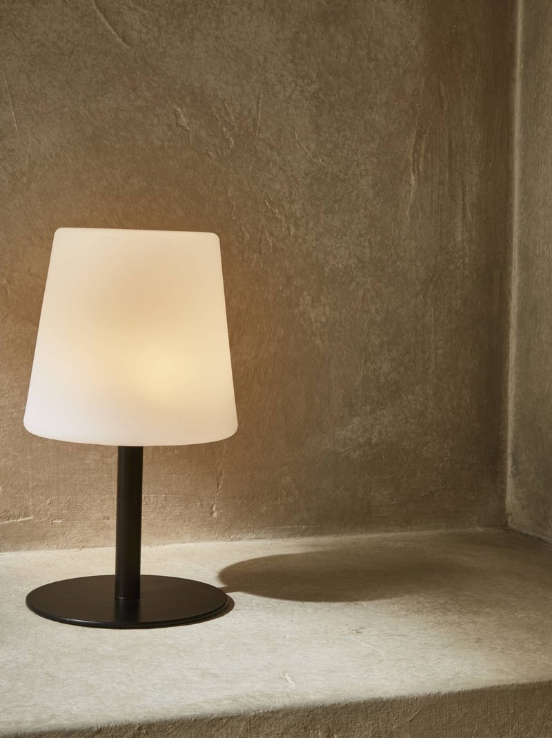 Lampe de table intérieur/extérieur LED 16cm Noir - Kiabi