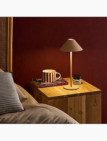 Lampe de table intérieur/extérieur LED sans fil H 32cm Adam