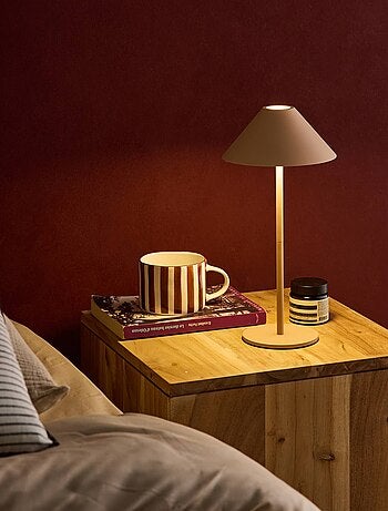 Lampe de table intérieur/extérieur LED sans fil H 32cm Adam
