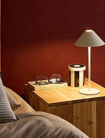Lampe de table intérieur/extérieur LED sans fil H 32cm Adam