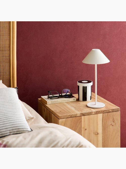 Lampe de table intérieur/extérieur LED sans fil H 32cm Adam - Kiabi