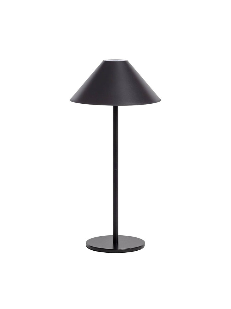 Lampe de table intérieur/extérieur LED sans fil H 32cm Adam Noir - Kiabi