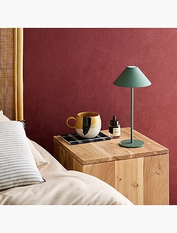 Lampe de table intérieur/extérieur LED sans fil H 32cm Adam
