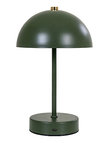 Lampe de table LED Holt - Lampe de table, rechargeable, verte/laiton,