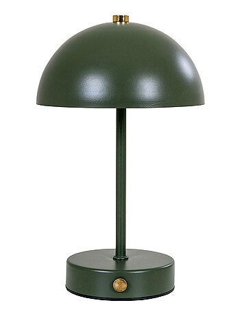 Lampe de table LED Holt - Lampe de table, rechargeable, verte/laiton,