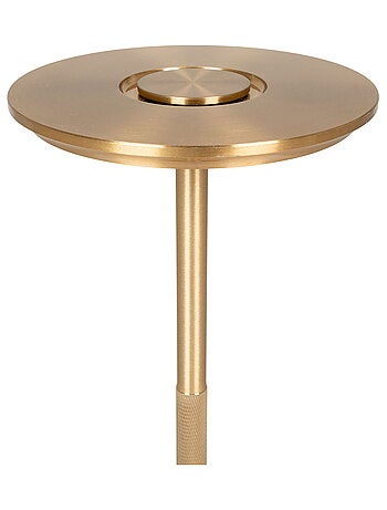 Lampe de table LED Lyneham - Lampe de table rechargeable en laiton