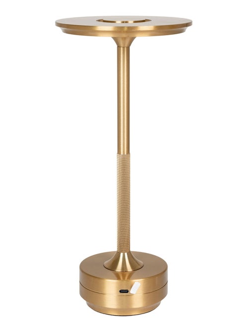 Lampe de table LED Lyneham - Lampe de table rechargeable en laiton - Kiabi Lampe de table LED Lyneham - Lampe de table rechargeable en laiton - Kiabi