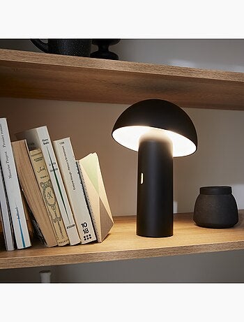 Lampe de table nomade intérieur/extérieur sans fil à tête orientable H 28cm Thom