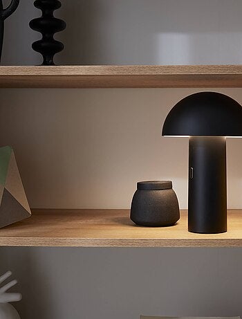 Lampe de table nomade intérieur/extérieur sans fil à tête orientable H 28cm Thom