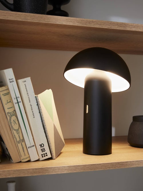Lampe de table nomade intérieur/extérieur sans fil à tête orientable H 28cm Thom - Kiabi