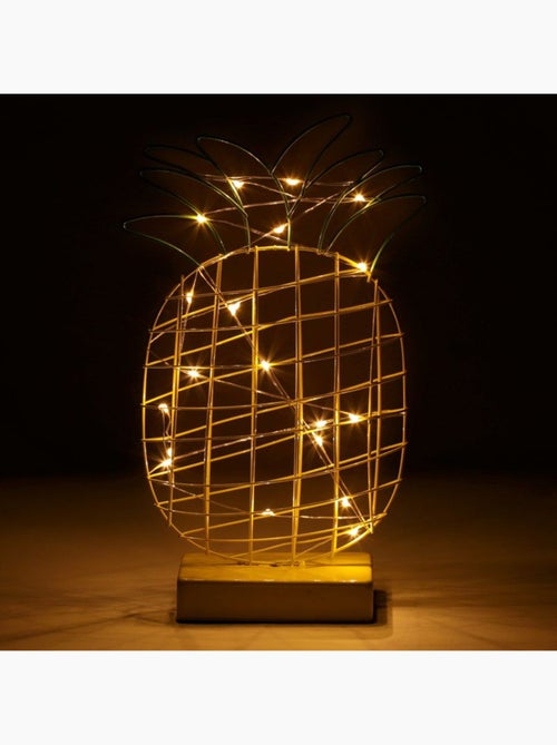 Lampe décorative Ananas LED - Kiabi Lampe décorative Ananas LED - Kiabi