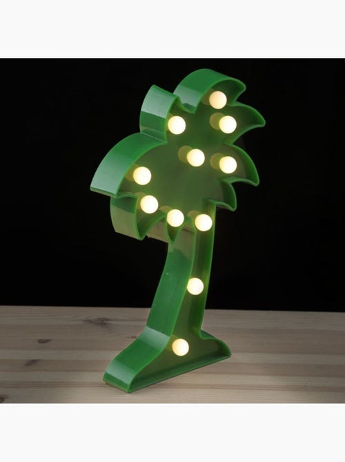 Lampe décorative Palmier LED - Kiabi