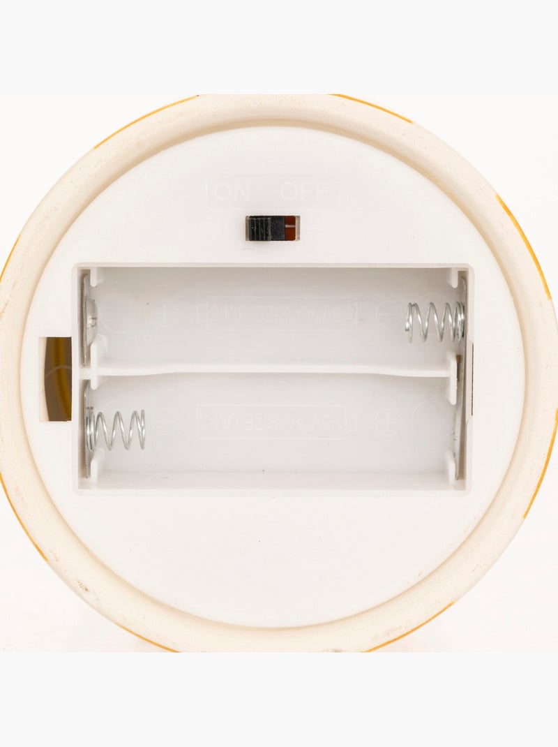 Lampe d'extérieur LED céramique à pile RICO Vert - Kiabi