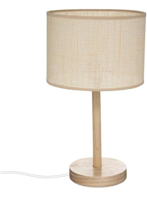 Lampe droite Della naturel H42 - Kiabi