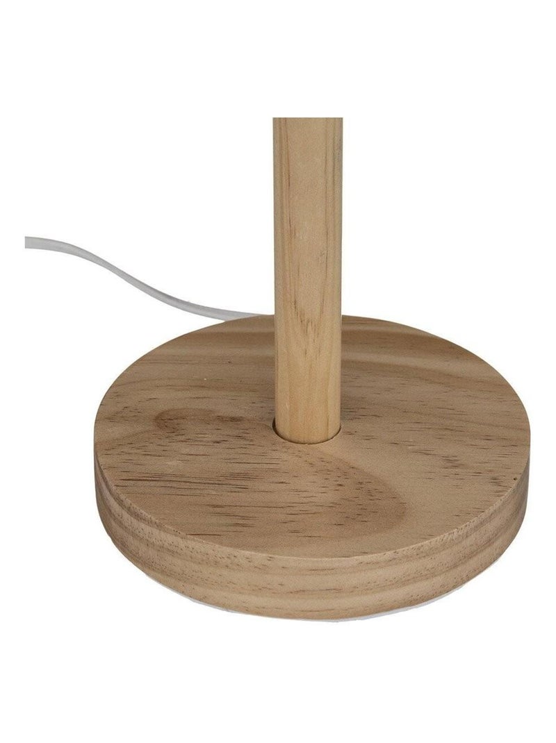 Lampe droite Della naturel H42 Beige - Kiabi