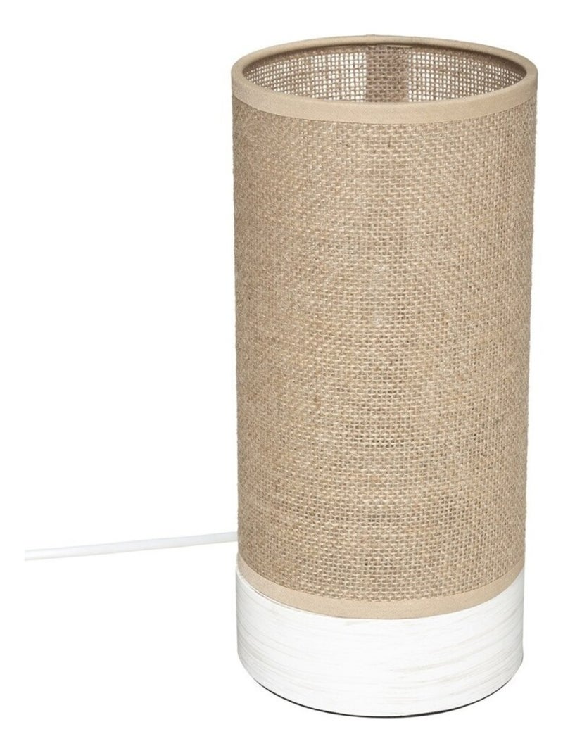 Lampe droite Elva naturel H27 Beige - Kiabi