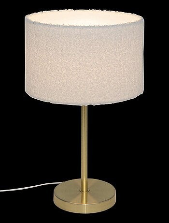 Lampe droite en bouclette