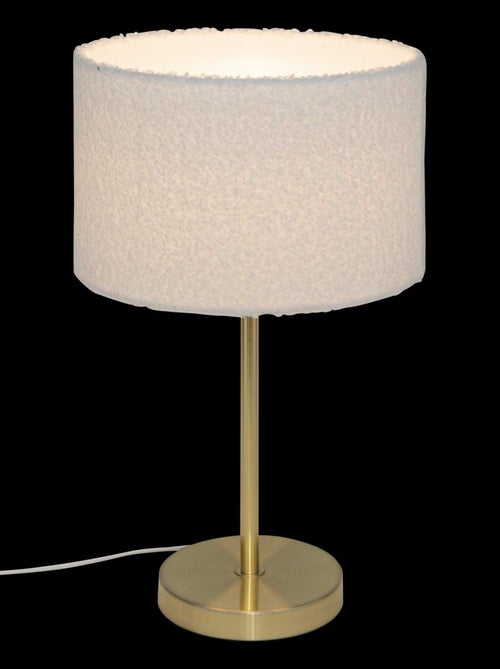 Lampe droite en bouclette TINA - Kiabi