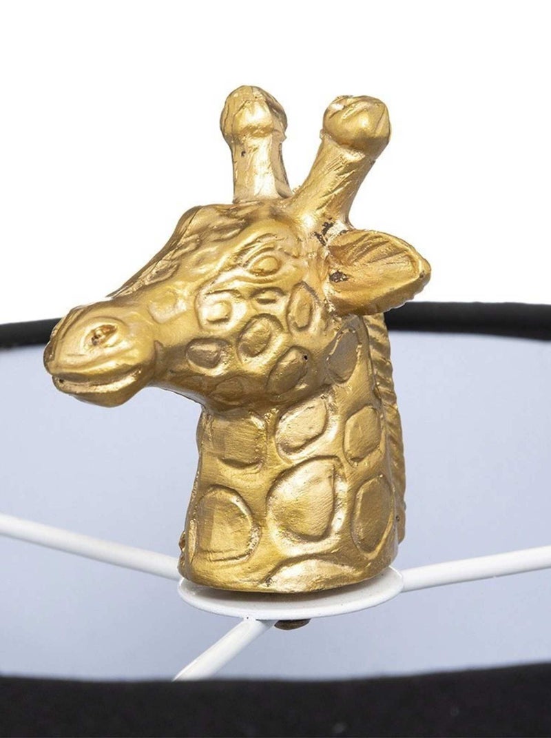 Lampe droite Girafe doré H42 Doré/or - Kiabi
